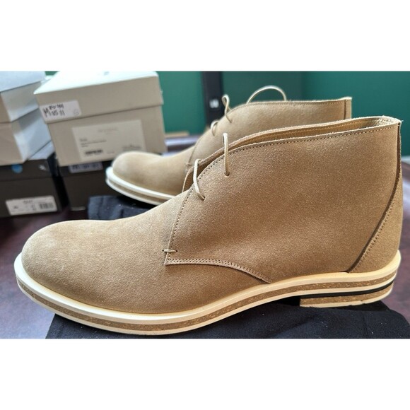 Robert Clergerie Paris Men’s Tan Suede Boot size New 10.5 U.S. 43.5 EU main image 9